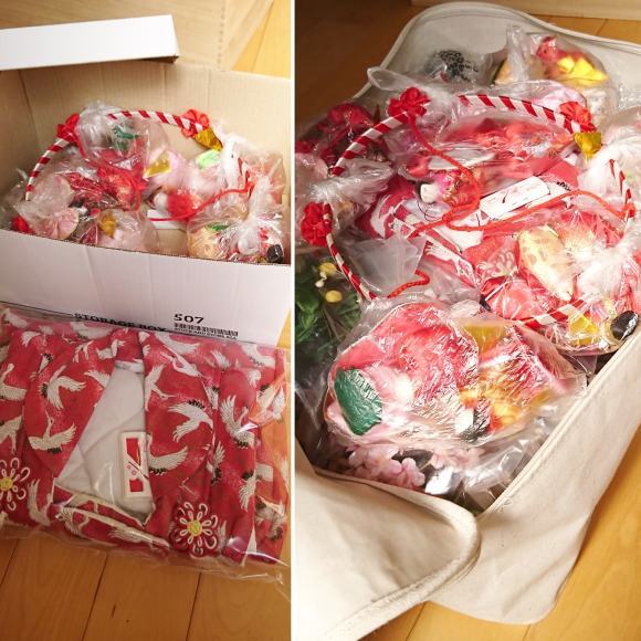 無印の収納ケースを使ってお雛様グッズの収納 私の暮らし 私のおうち 2