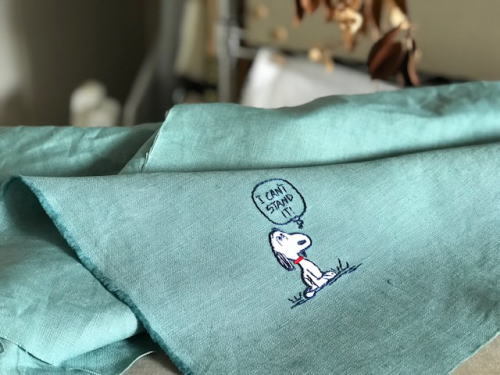 SNOOPYのいろいろな表情を刺繍しよう_d0091671_18532538.jpg