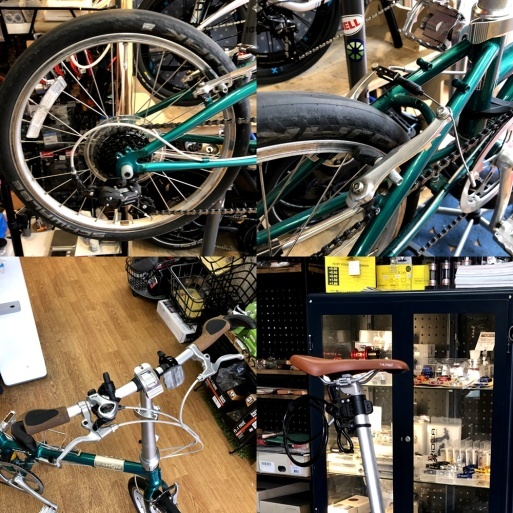 DAHON:Boardwalk D7 11SPEED化 : カルマックス タジマ -自転車屋さんの