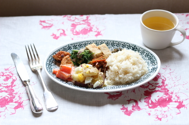 つくり置き de 簡単ワンプレートランチ♪_f0354014_16153501.jpg