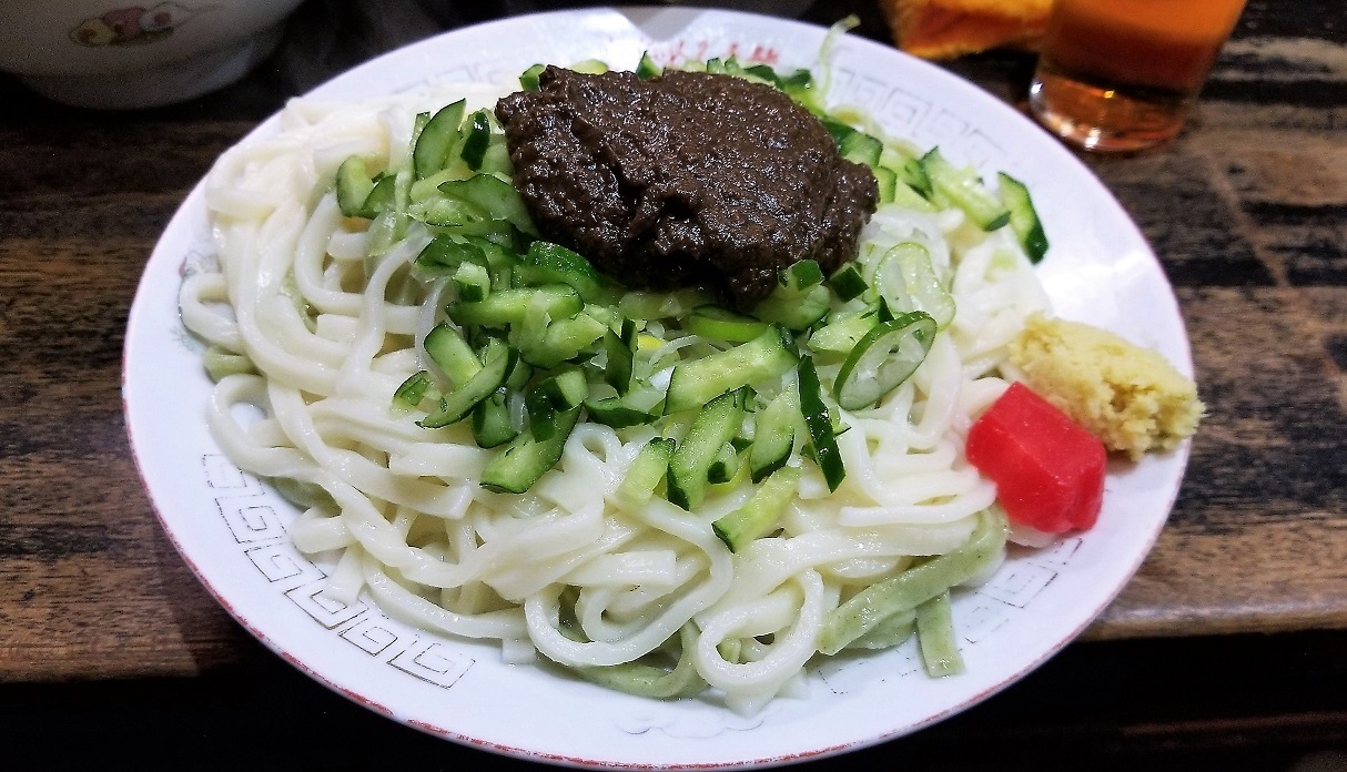 白龍（パイロン）　じゃじゃ麺_e0208833_08211494.jpg