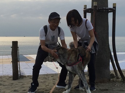 和歌山の海でボランティア&とらおくん~♪_e0123286_18503913.jpg