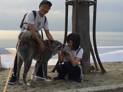 和歌山の海でボランティア&とらおくん~♪_e0123286_18515730.jpg