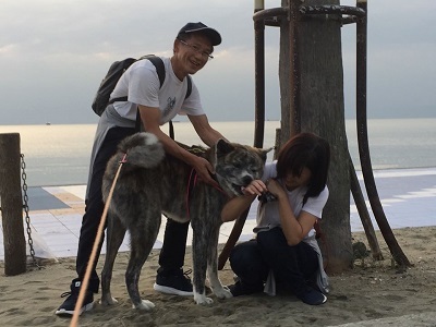 和歌山の海でボランティア&とらおくん~♪_e0123286_18522161.jpg