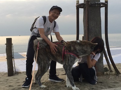 和歌山の海でボランティア&とらおくん~♪_e0123286_18530671.jpg