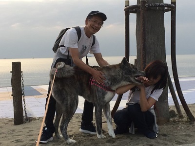和歌山の海でボランティア&とらおくん~♪_e0123286_18552045.jpg