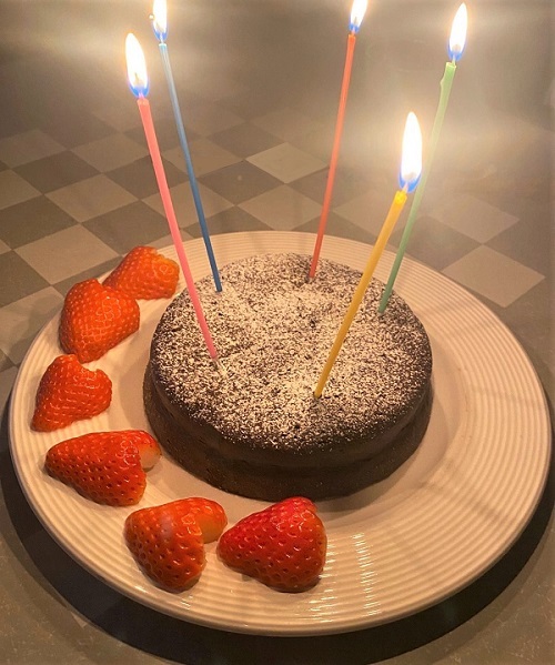 娘&友達の誕生日会♪ と お弁当_d0249193_18093196.jpg