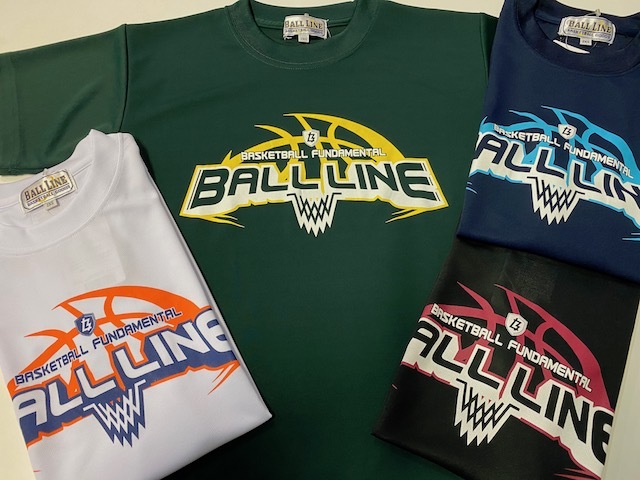 BALL LINE Tシャツ第二弾！ : BALLER'S FUKUOKA basketball DIARY
