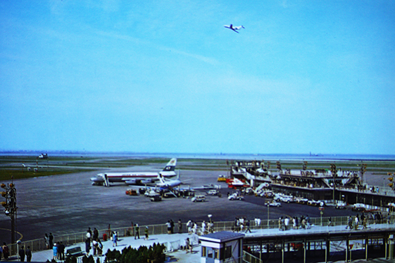 昭和30年代東京国際空港（羽田空港）絵葉書 カラー5枚 : 古書 古