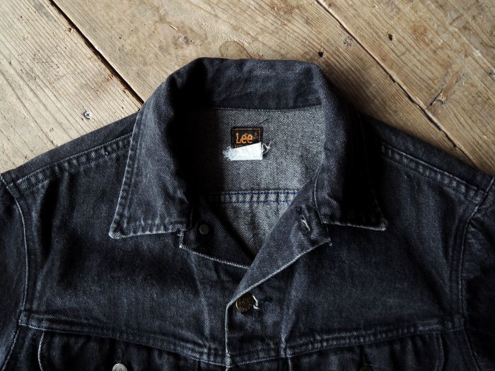 80S LEE PATD-153438 BLACK DENIM JACKET--RECOMMEND-- : 38CLOTHING BLOG
