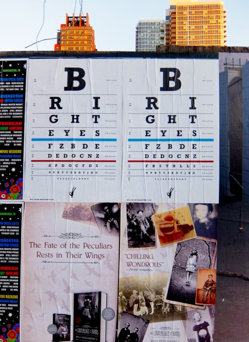 視力検査表 みたいなデザインのポスター An Eye Chart Themed Poster ニューヨークの遊び方 視力検査表 みたいなデザインのポスター An Eye Chart Themed Poster ニューヨークの遊び方