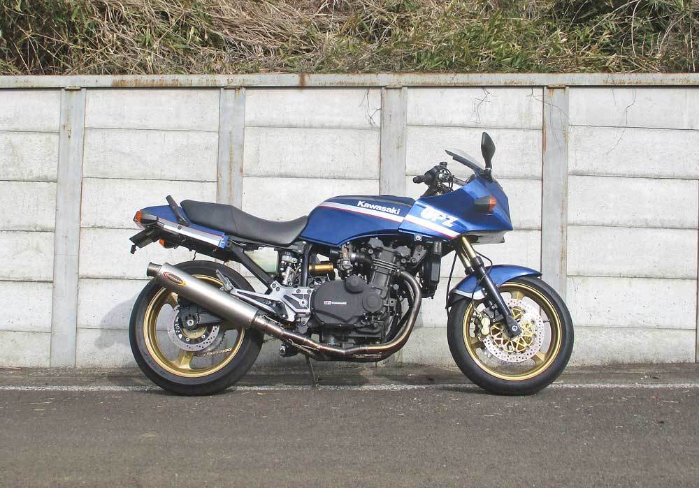 S田サン号 GPZ900RニンジャにPVMホイール＆オイルキャッチタンクを装着