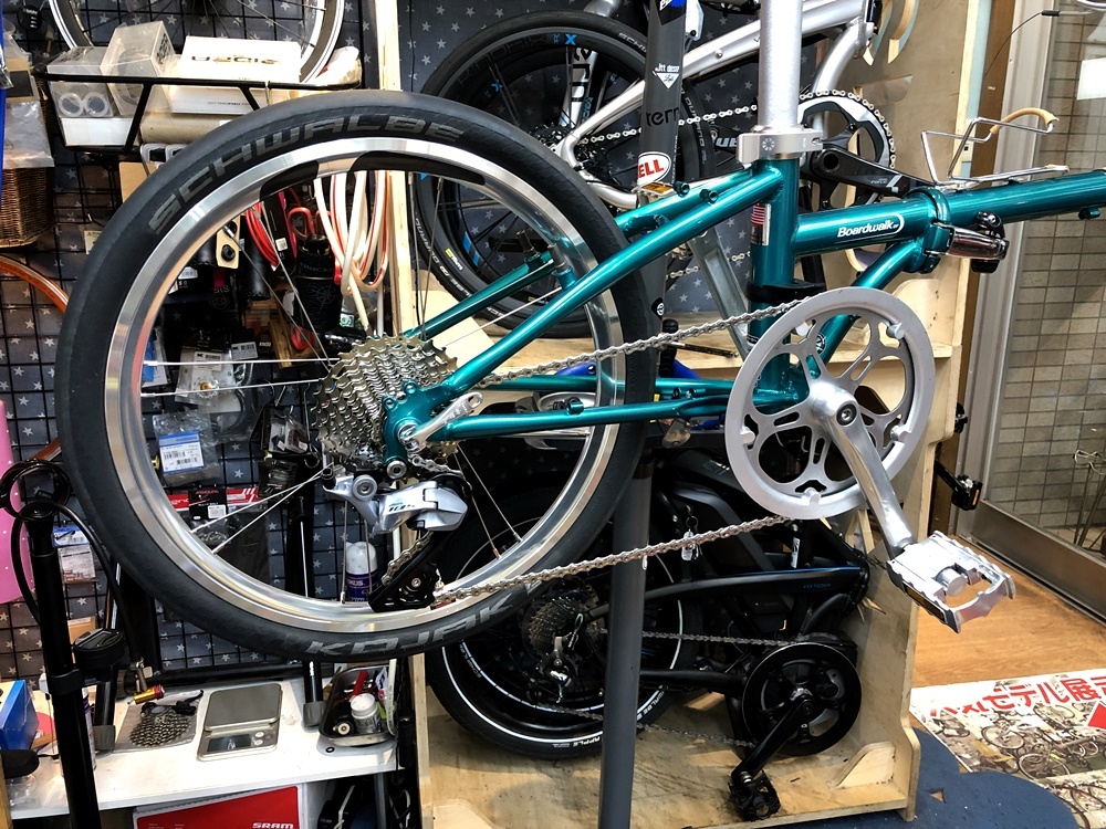 DAHON:Boardwalk D7 11SPEED化 : カルマックス タジマ -自転車屋