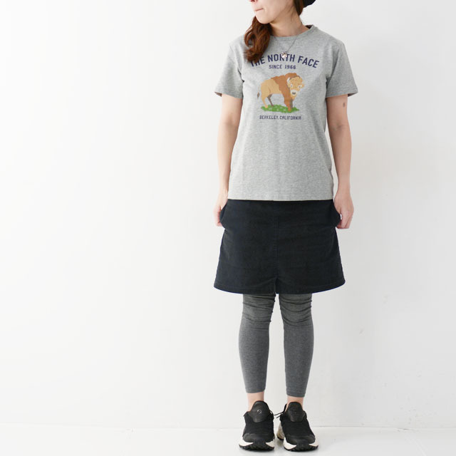 THE NORTH FACE [ザ ノースフェイス正規代理店] Ks S/S Graphic Animal Tee [NTJ32047] Tシャツ（大人の女性も着用可能）・LADY\'S _f0051306_15220628.jpg
