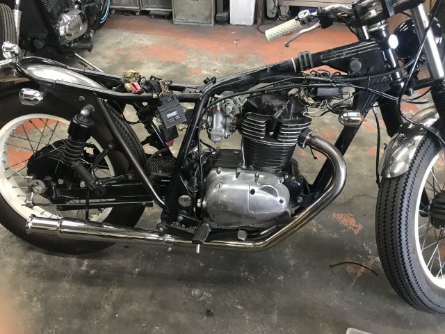 250TR カスタム T様号 マフラー装着!_a0164918_19164717.jpg