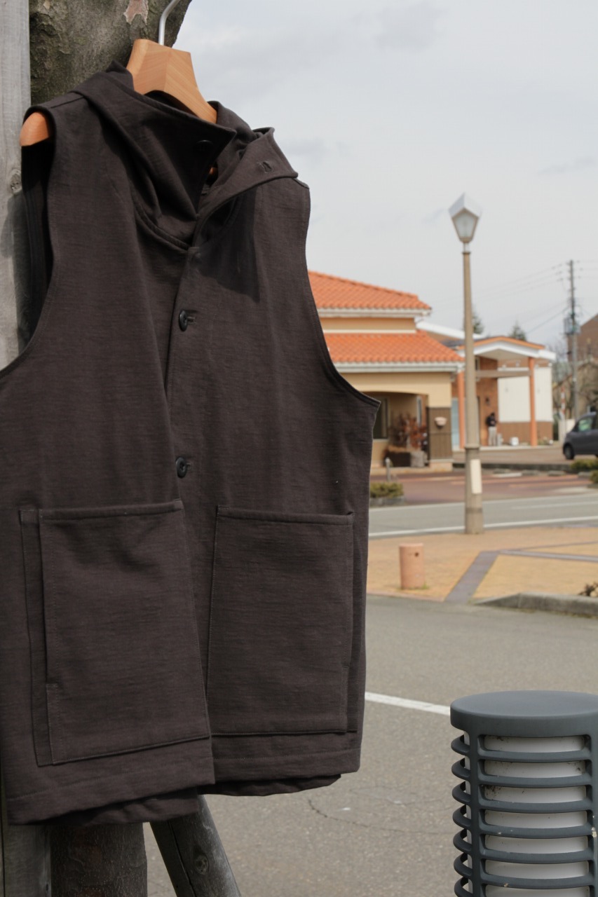 Stretch Hooded Vest /Jackman_b0139233_13131307.jpg
