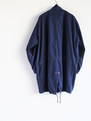 Porter Classic　SUPER NYLON STRETCH MILITARY COAT / BLUE_b0139281_20291814.jpg
