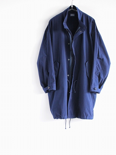 Porter Classic　SUPER NYLON STRETCH MILITARY COAT / BLUE_b0139281_2029597.jpg
