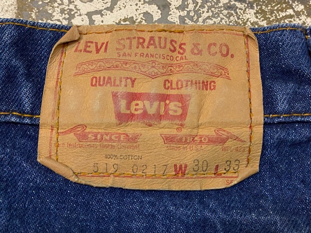 3月18日(水)マグネッツ大阪店ヴィンテージボトムス入荷!! #1 Levi\'s編 501Z XX & 501 XX、605、66-SingleStitch!!_c0078587_17414977.jpg