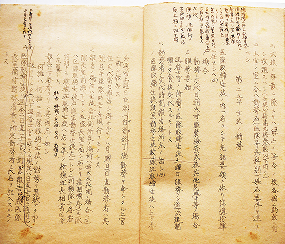 生徒心得補遺 本科第四、五、六中隊 陸軍士官学校 昭和10,11年 2