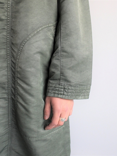 Porter Classic SUPER NYLON MASH COAT : 『Bumpkins putting on