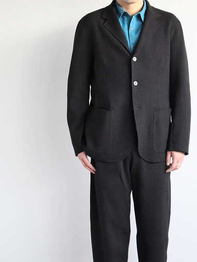 Cale　Cotton Rib 3B Jacket / Black_b0139281_17774.jpg