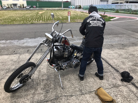 66アーリーchopper納車_c0133351_13205515.jpg
