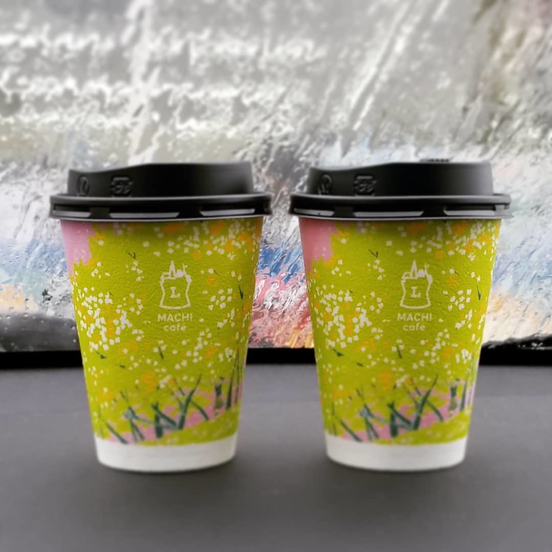 ローソンマチカフェ・春カップ ＊ ぷるぷるのさくら餅 ＆ 八天堂コラボのあんバタかすたーどロール♪_f0236260_23115921.jpg