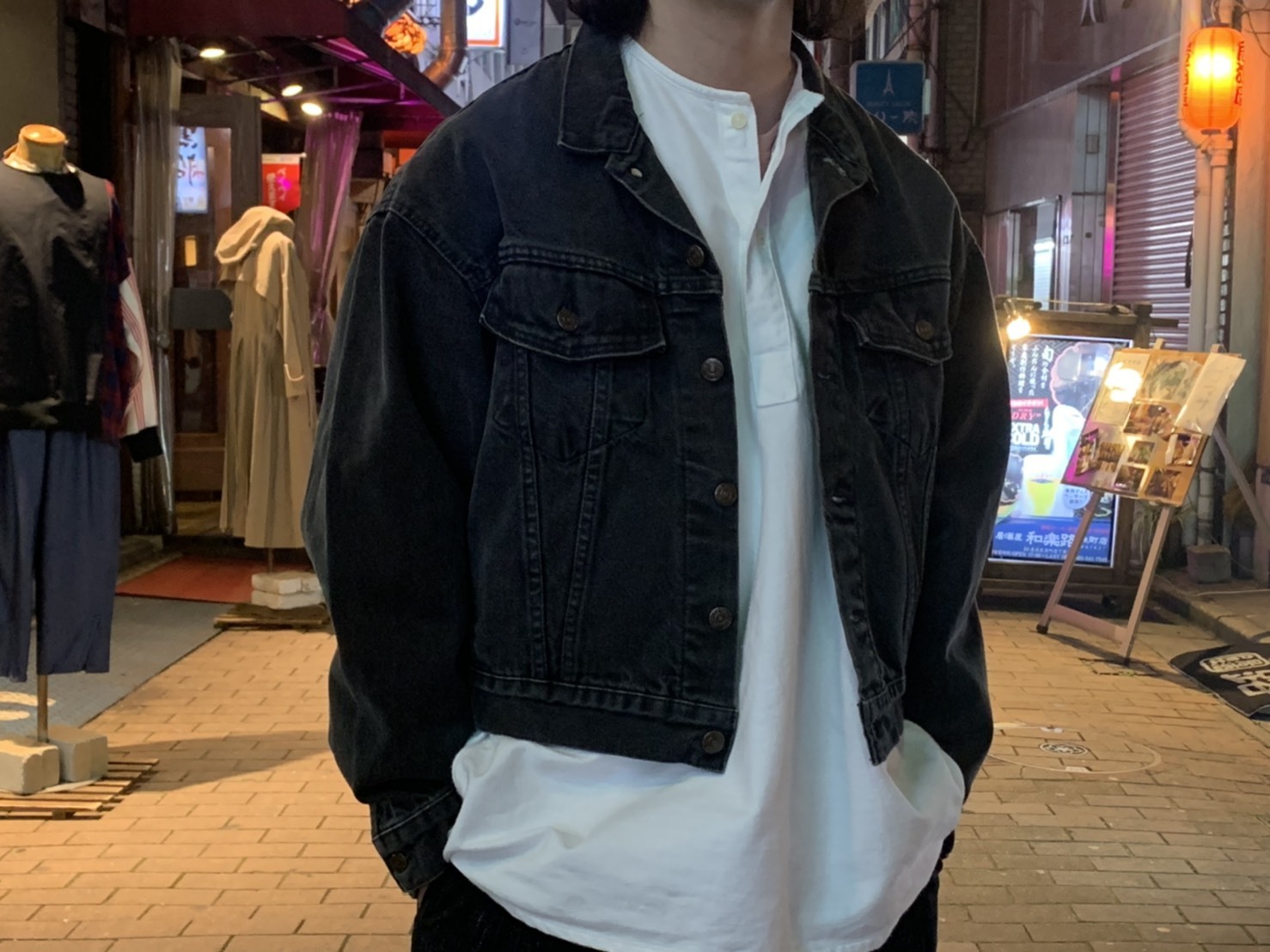 Levi's 90s 70598-4159 ブラックデニムジャケット ジージャン | ochge.org