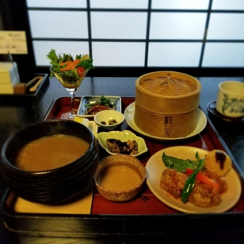 観心寺・創作精進料理 庫裏「KU-RI」 ＊ ３月のランチをいただきました♪_f0236260_00384607.jpg