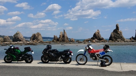 仕事関係の方とバイクツーリング 遥かなる山ブログ2