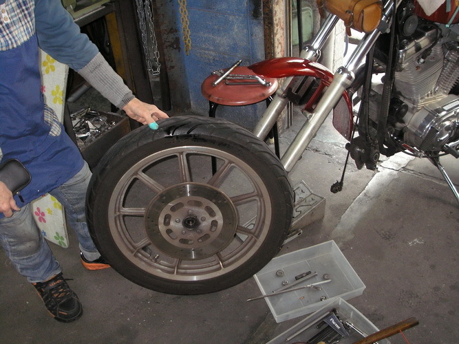 HARLEY-DAVIDSON 883 点検預かり_e0218639_10073581.jpg