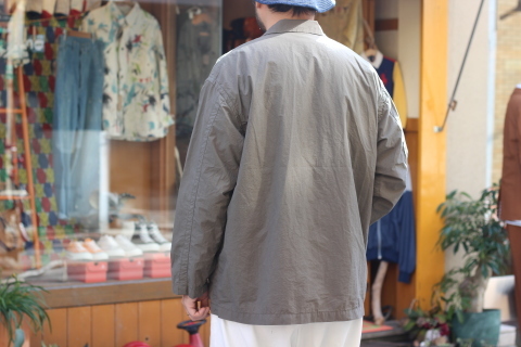 「orSlow」 ユーロワークな雰囲気を持つ \"LOOSE FIT TAILORED JACKET\" ご紹介_f0191324_08152847.jpg