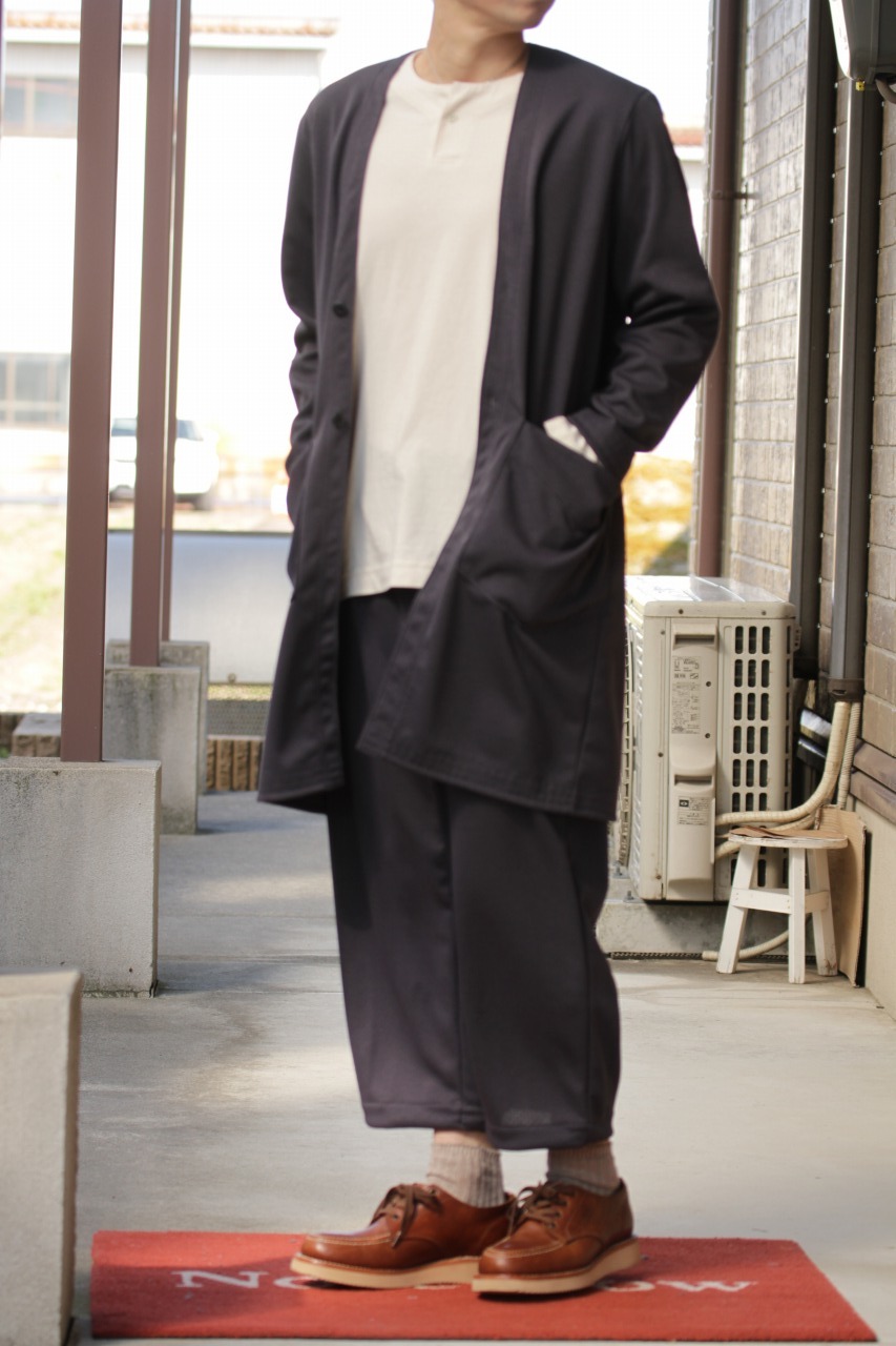 ロングカーディガンとワイドパンツで快適な休日を_b0139233_11403572.jpg