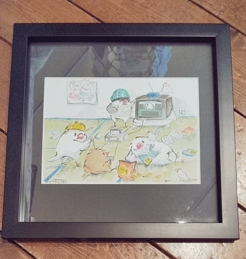 関西つうしん【鳥展 vol.10】Buncha-yA田原あや作品紹介!通販も受付中_d0322493_00490633.jpg