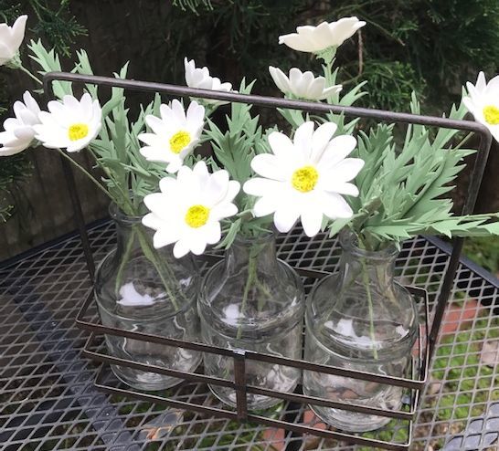 Kuu chanの樹脂粘土 マーガレットの花 : レモンタイム通信