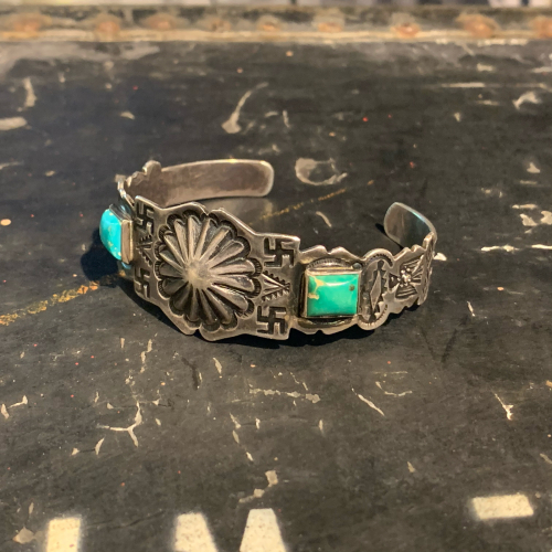 R*n様 1920 ナバホ Navajo / 卍 万字 / バングル bangl R*n様 1920 ナバホ Navajo / 卍 万字 / バングル bangl R*n様 1920