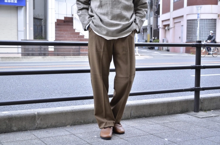 \"BAMBOO SHOOTS\"<<LINEN CLOTH SLEEPING SHIRT>>Style~TKB~_c0167336_21263420.jpg