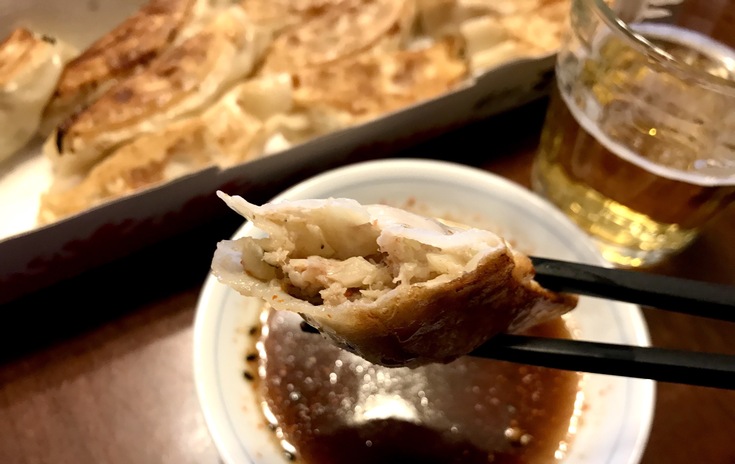 王将の餃子をテイクアウト♪_c0212604_1603335.jpg