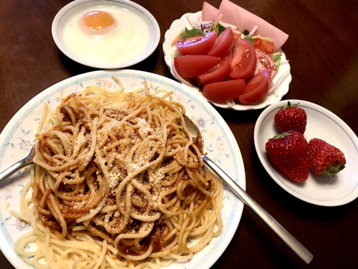 ランチ*冷凍スパゲッティ_c0212604_911235.jpg