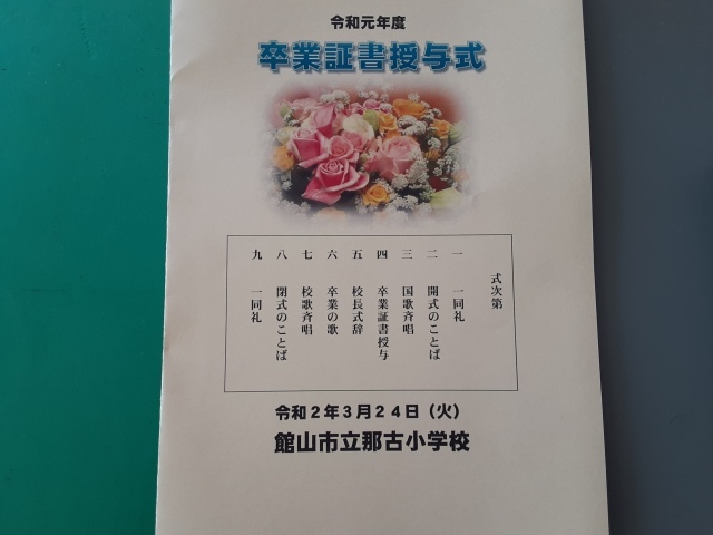 卒業おめでとうございます 那古パーク 最新記事版