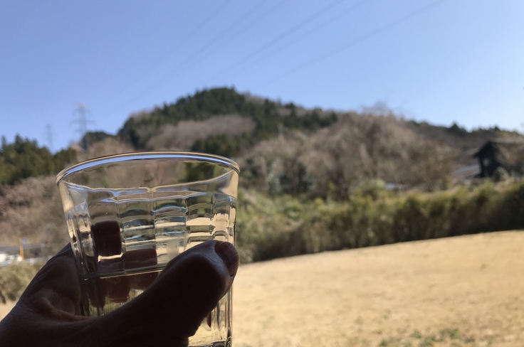 宮ヶ瀬ブルーと草抜きと山ごはん_c0212604_147174.jpg