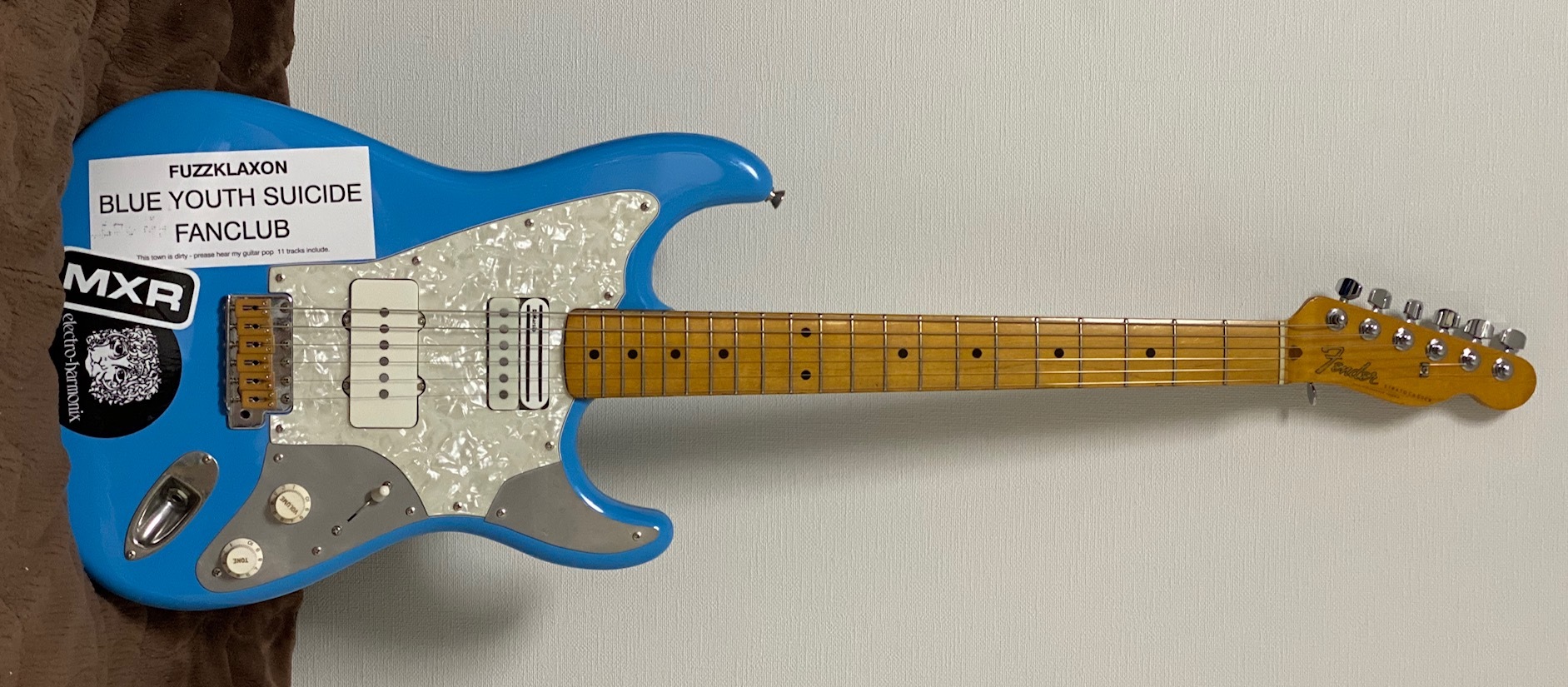 Fender Japan“ST-69JH Tele-Neck stratocaster(1990) mod Fender Japan“ST-69JH Tele-Neck stratocaster(1990) mod
