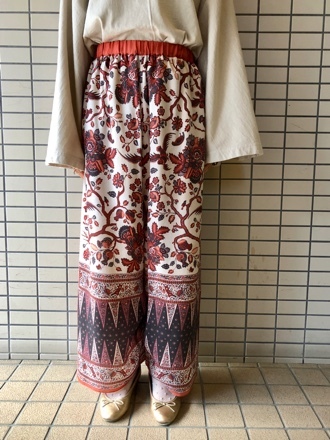 cardofabrica◇インドネシアバティック更紗イージーパンツ◇_d0127394_12005245.jpeg