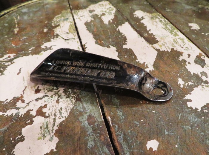 30\'s~ J.C.PENNEY CO. Advertising Shoe Horn_e0187362_16310430.jpg