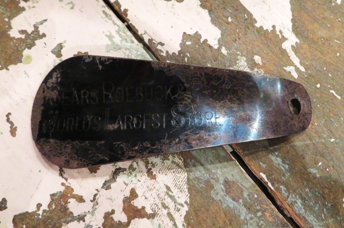 Vintage Advertising Shoe Horn 30s 40s SEARS ROEBUCK_e0187362_19044932.jpg