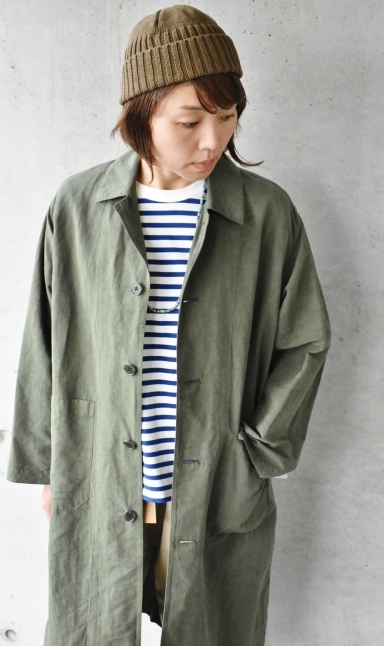 Barbour LINEN(麻)COAT UNI SEX★_d0152280_06090522.jpg