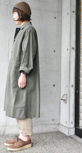 Barbour LINEN(麻)COAT UNI SEX★_d0152280_06112978.jpg