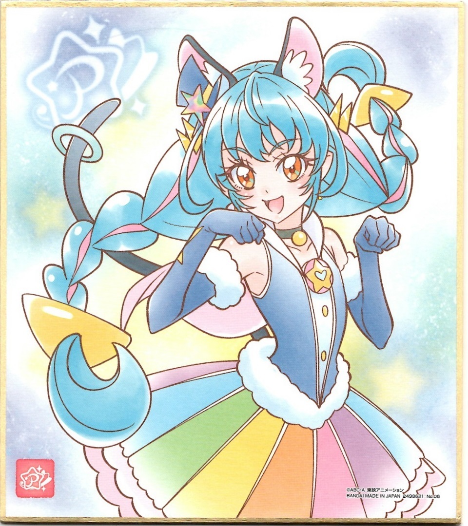 開封レビュー プリキュア色紙art 11個目 15個目 Bob Expo