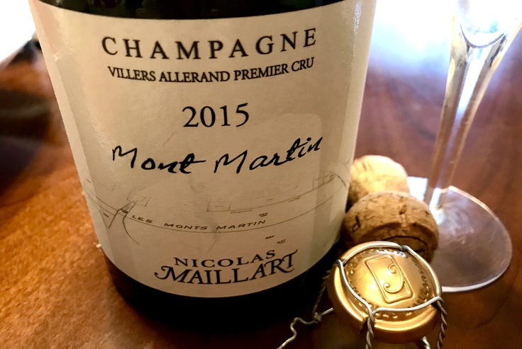 Nicolas Maillart 2015*素晴らしい果実味のシャンパーニュ♪_c0212604_14562927.jpg